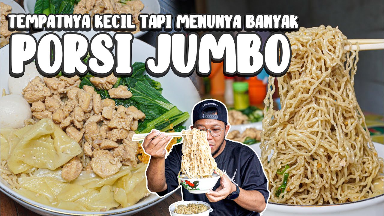 MIE AYAM PORSI BRUTAL CUMA 30 RIBUAN, PORSINYA BANYAK BANGET !!!