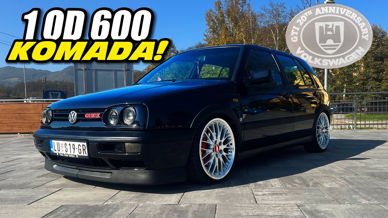 GOLF 3 GTI 20th ANNIVERSERY *1 od 600 na SVETU!!*