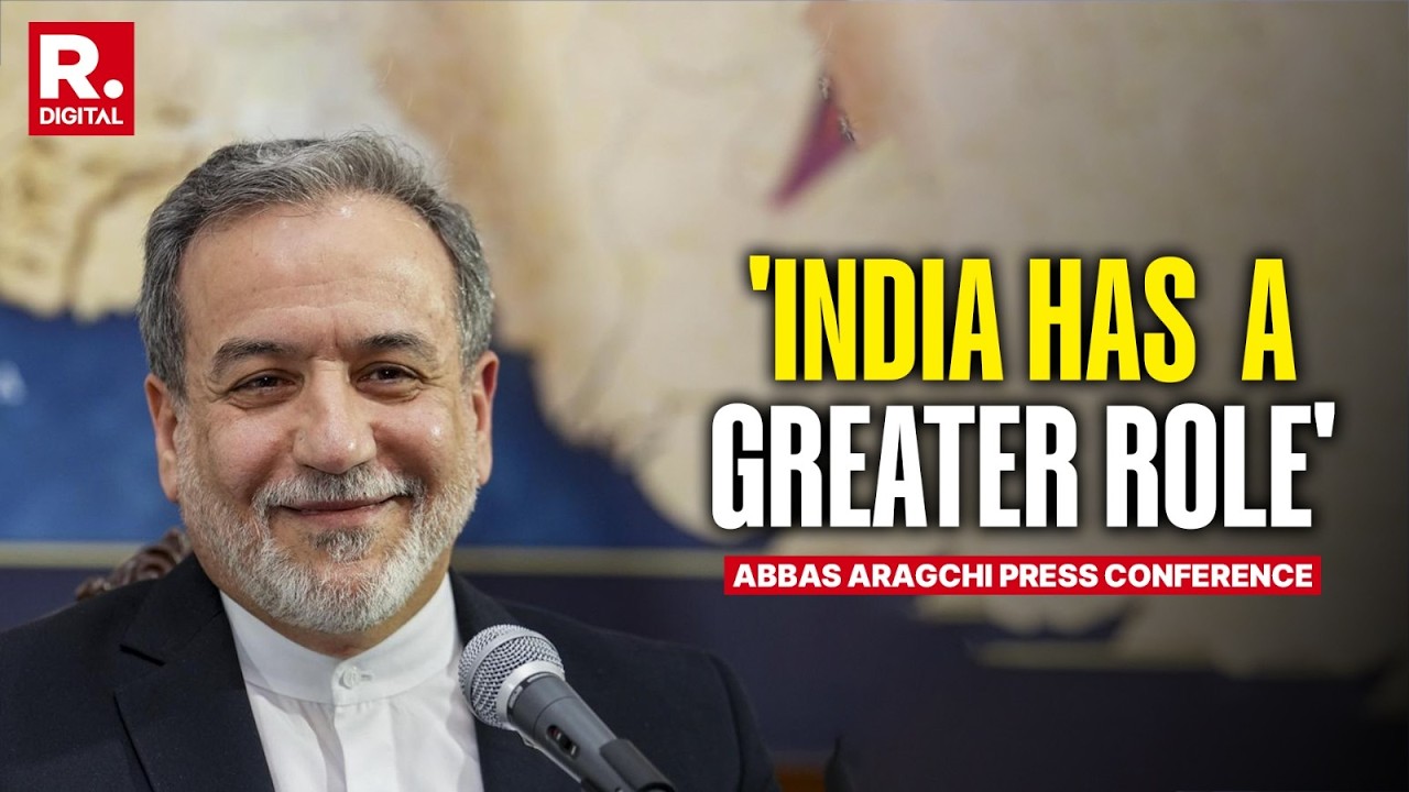 Iran's Foreign Minister Abbas Araghchi's Press Conference After BRICS Leader Summit | RAW