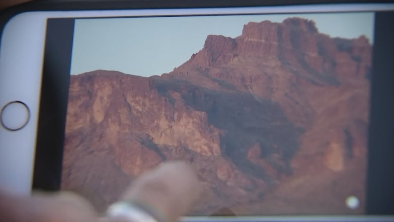 A rare sight in the Superstition Mountains!