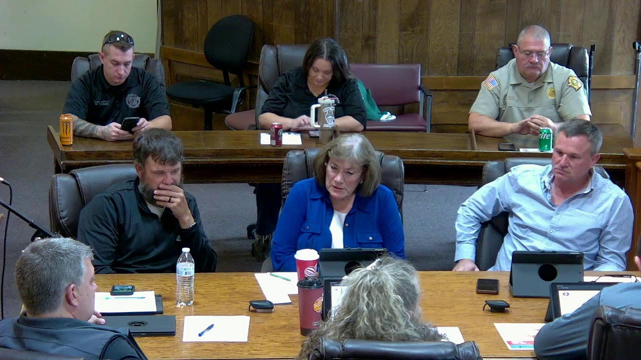 Logan County Fiscal Court Live 07 October 2025