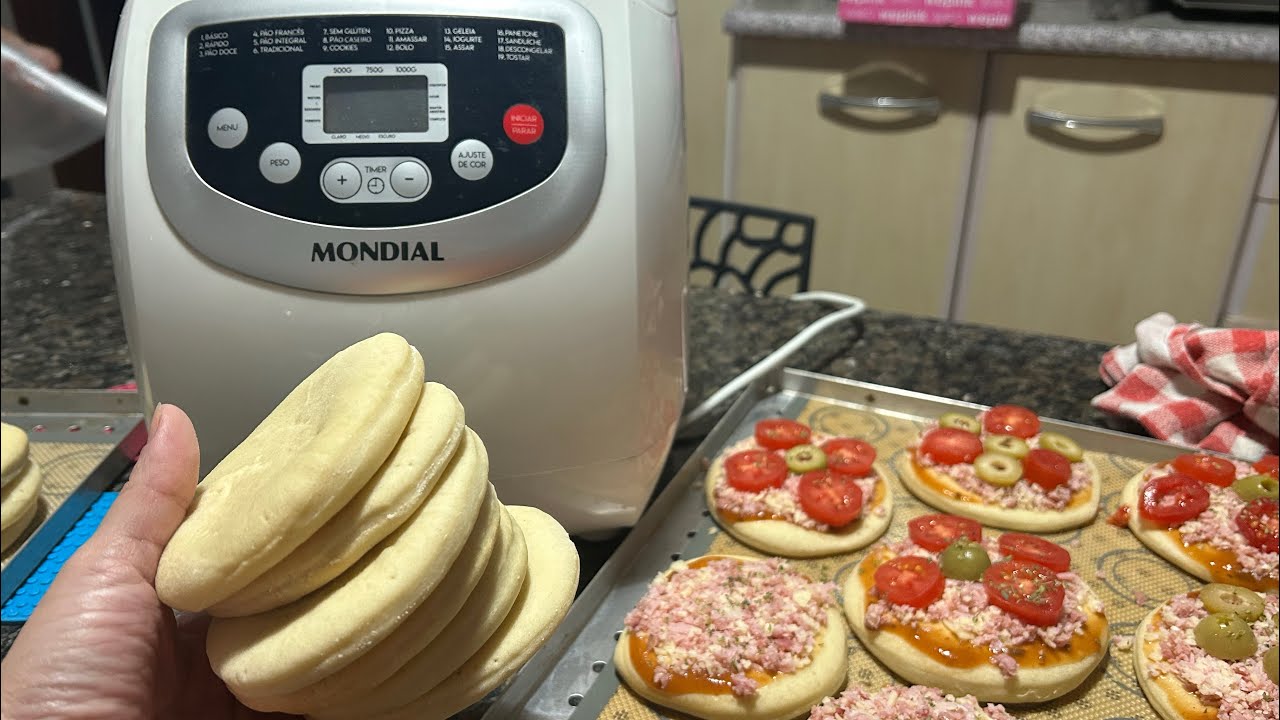 MASSA DE PIZZA NA PANIFICADORA / RENDA EXTRA
