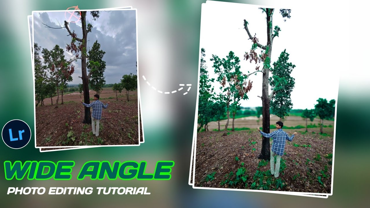 Lightroom Wide Angle Photo Editing Tutorial 😍| How to Edit Wide Angle Photos || Mahend Sethiya 
