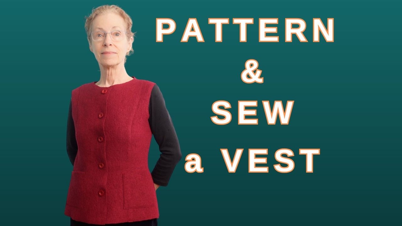 How to Make a Simple Vest with Boiled Wool