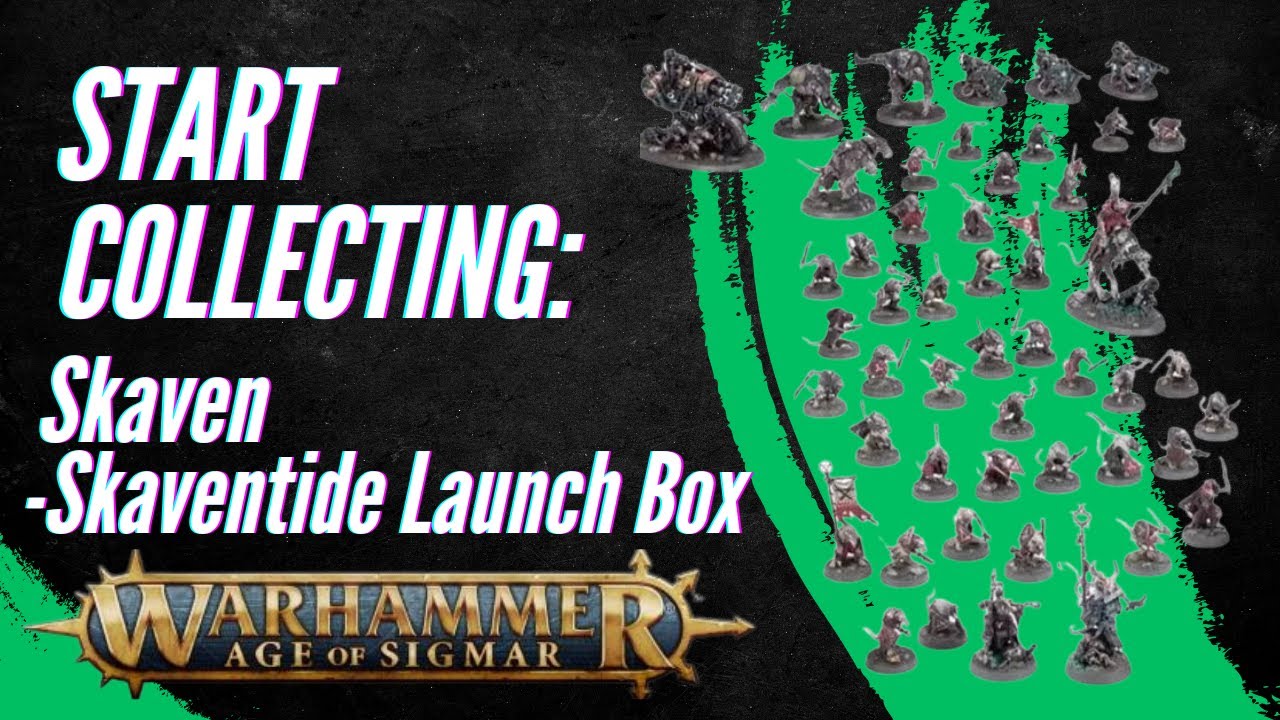 Start Collecting Age of Sigmar 4th Edition: Skaven - Skaventide Launch Box