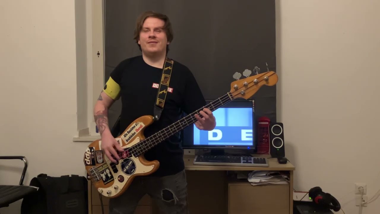 The Kinks - All Day And All Of The Night BASS COVER