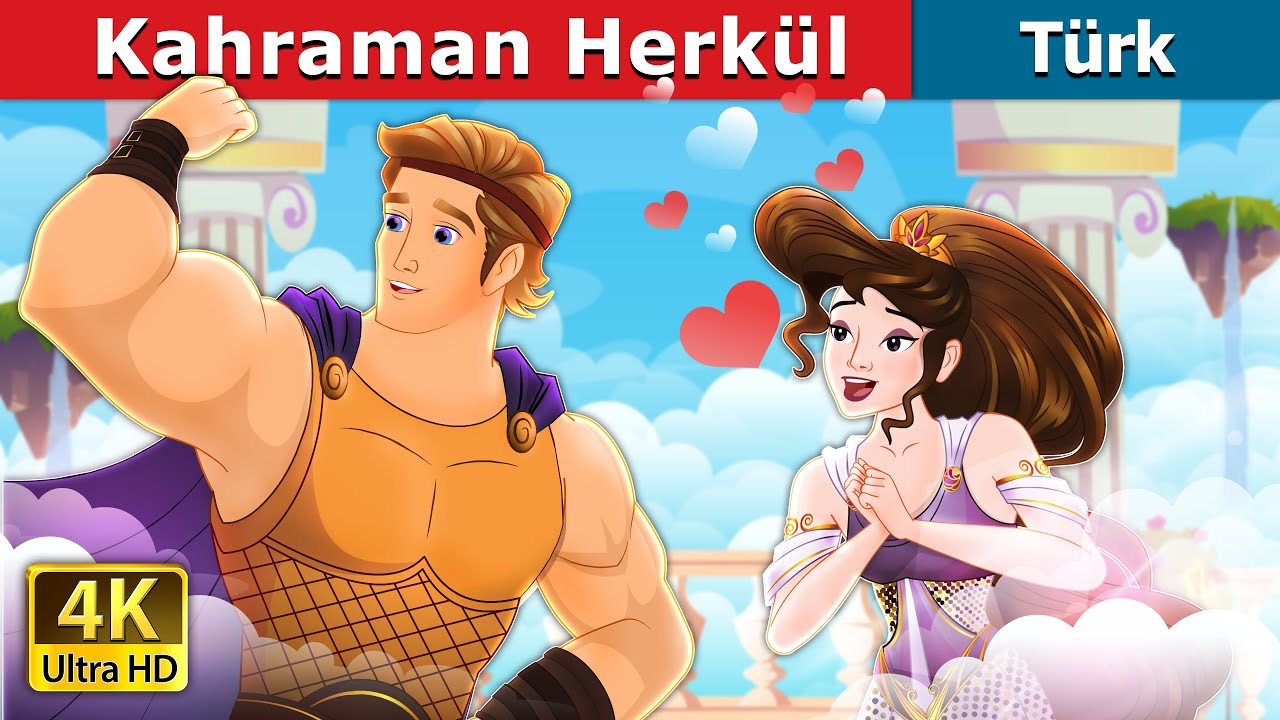 Kahraman Herkül | Heroic  Hercules in Turkish | @TürkiyeFairyTales