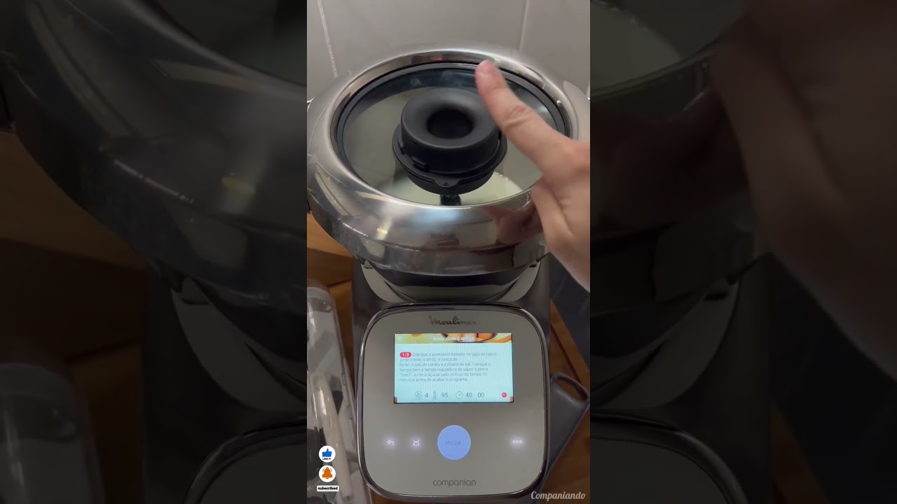 Ahh esse arroz doce, &eacute; t&atilde;o simples e gostoso! 😋 - com a Moulinex i-Companion Touch