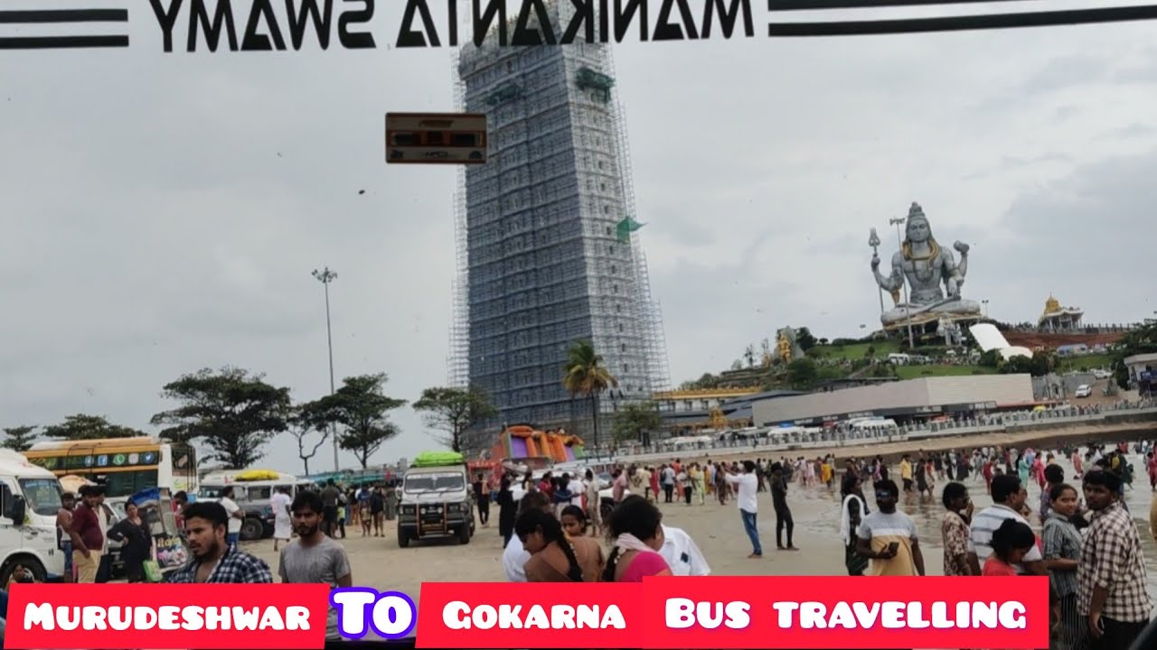 Murudeshwar to Gokarna bus travelling