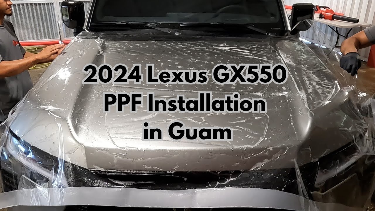 Protect Your Ride in Guam - Lexus GX550 PPF Full Hood Installation | Guam's Best Vehicle Protection