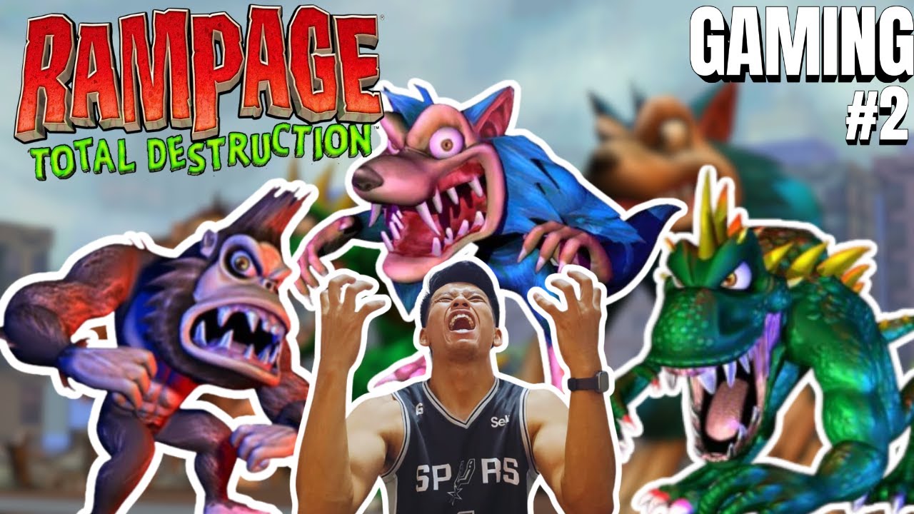 KEMBALI LAGI MENGAMUK! RAMPAGE TOTAL DESTRUCTION