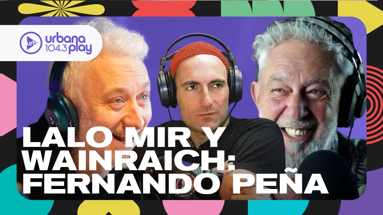 LALO MIR, ANDY KUSNETZOFF y SEBA WAINRAICH sobre FERNANDO PEÑA a en el DÍA DE LA RADIO #Perros2024