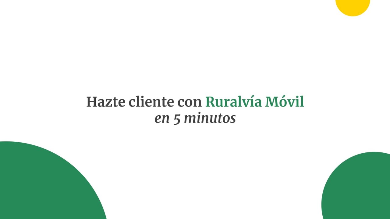 Ruralvía Móvil - Hazte cliente Caja Rural