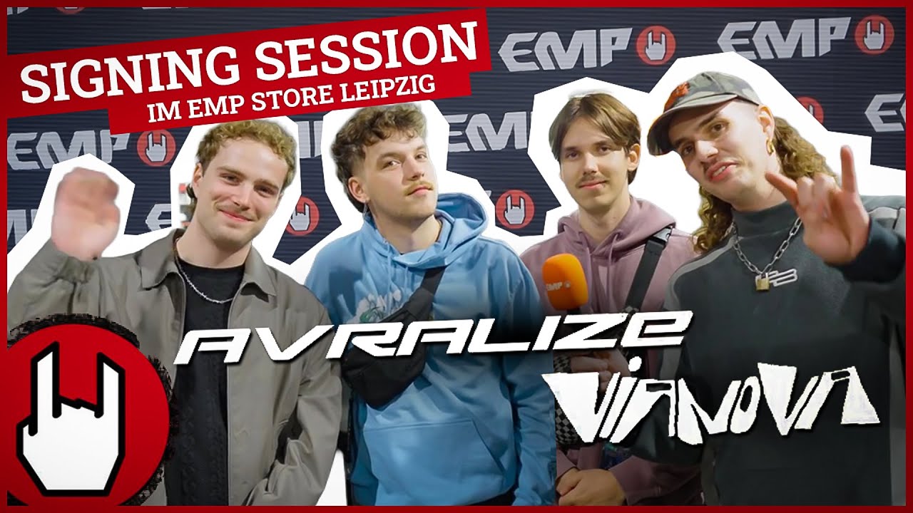 AVRALIZE & VIANOVA Signing Session | Pre-Sale & Pre-Listening im EMP Store Leipzig!