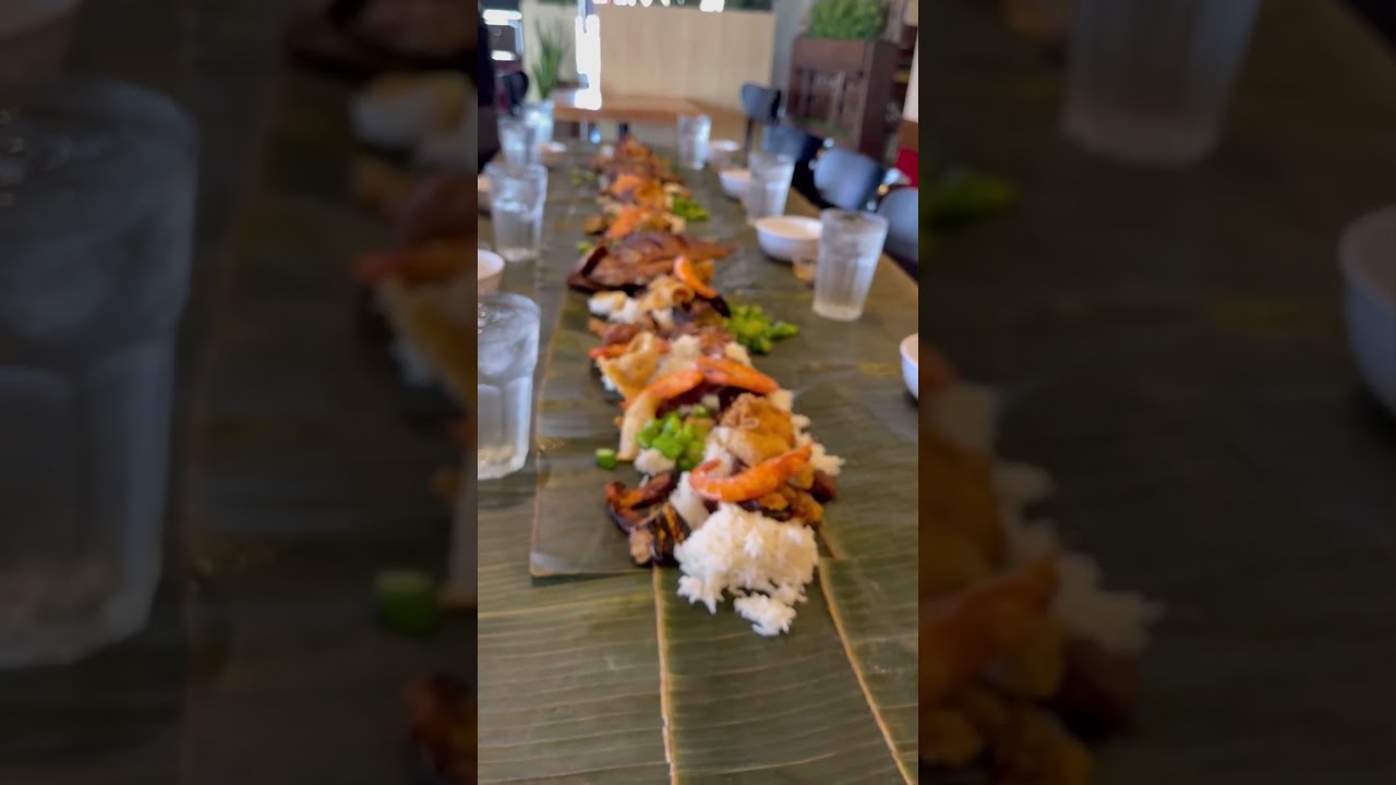 Kamayan | Boodle fight |. 