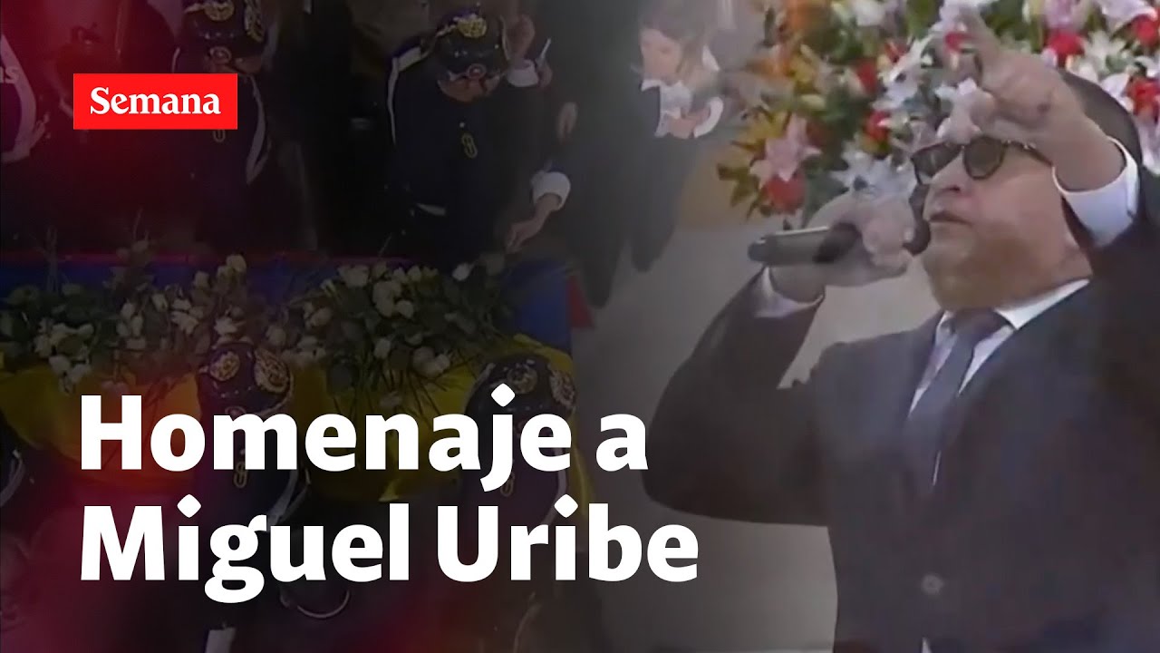 Yuri Buenaventura interpretó ‘EL GUERRERO’ en la misa de Miguel Uribe Turbay | Semana noticias
