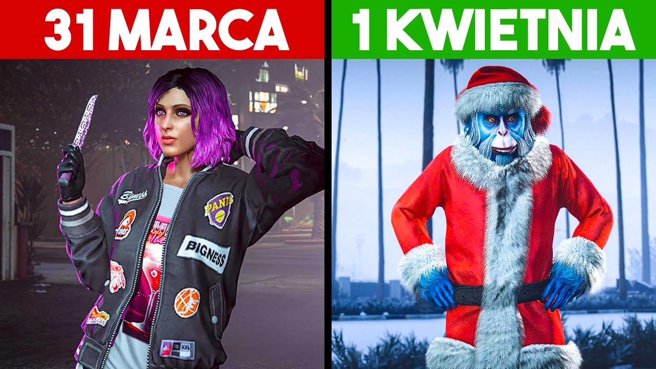 TO NIE SĄ ŻARTY! ROCKSTAR DODAŁ ŚNIEG na 1 KWIETNIA | GTA ONLINE