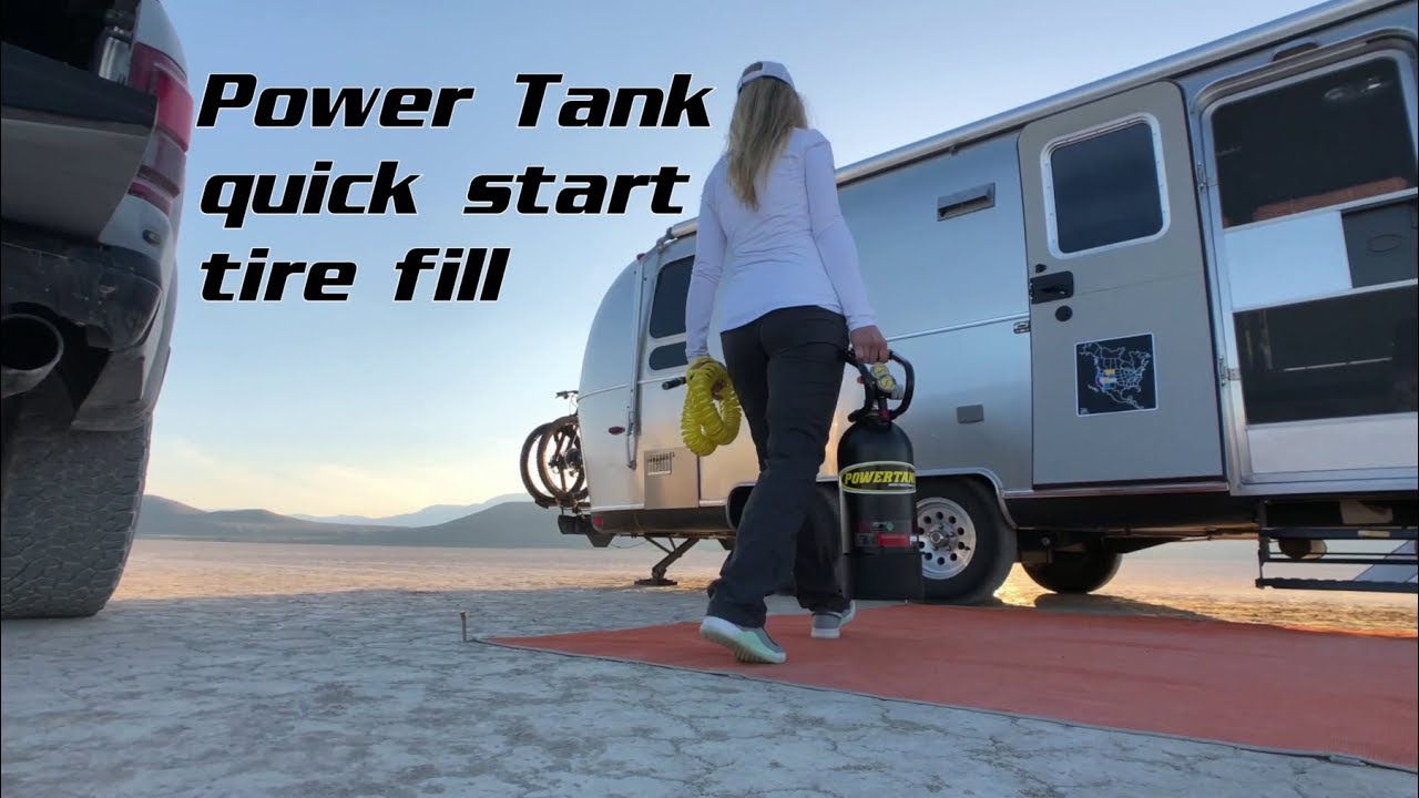How to use a Power Tank to inflate tires