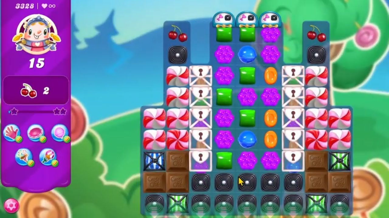 Candy Crush Saga LEVEL 3328 NO BOOSTERS