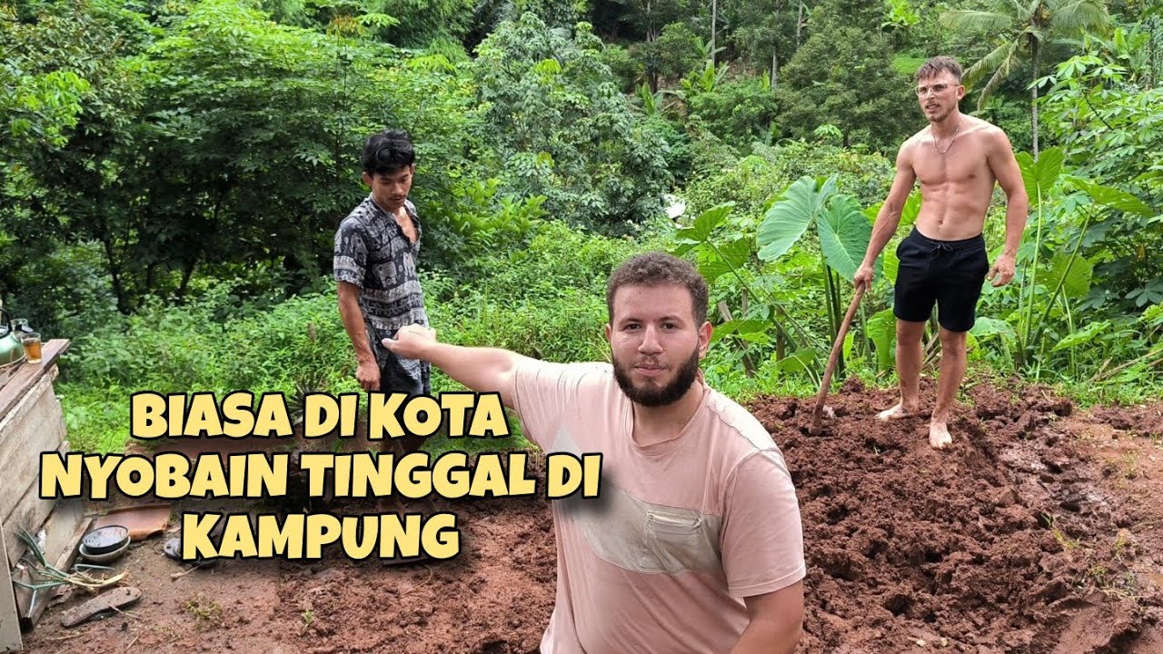 Sehari Bersama Ka Ari di Farmstay Manangel | Bersama Tamu dari Seluruh Dunia!