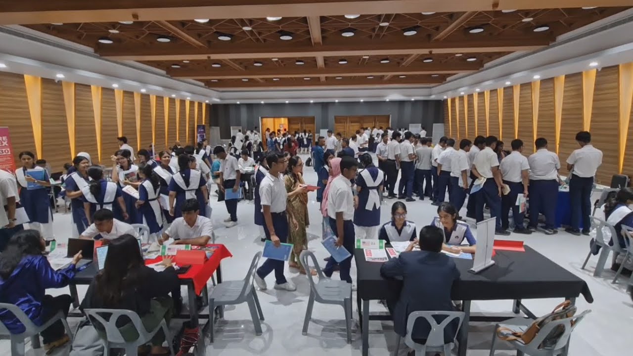 In September 2024, Sunnydale School organized a three-day Education Fair for students.