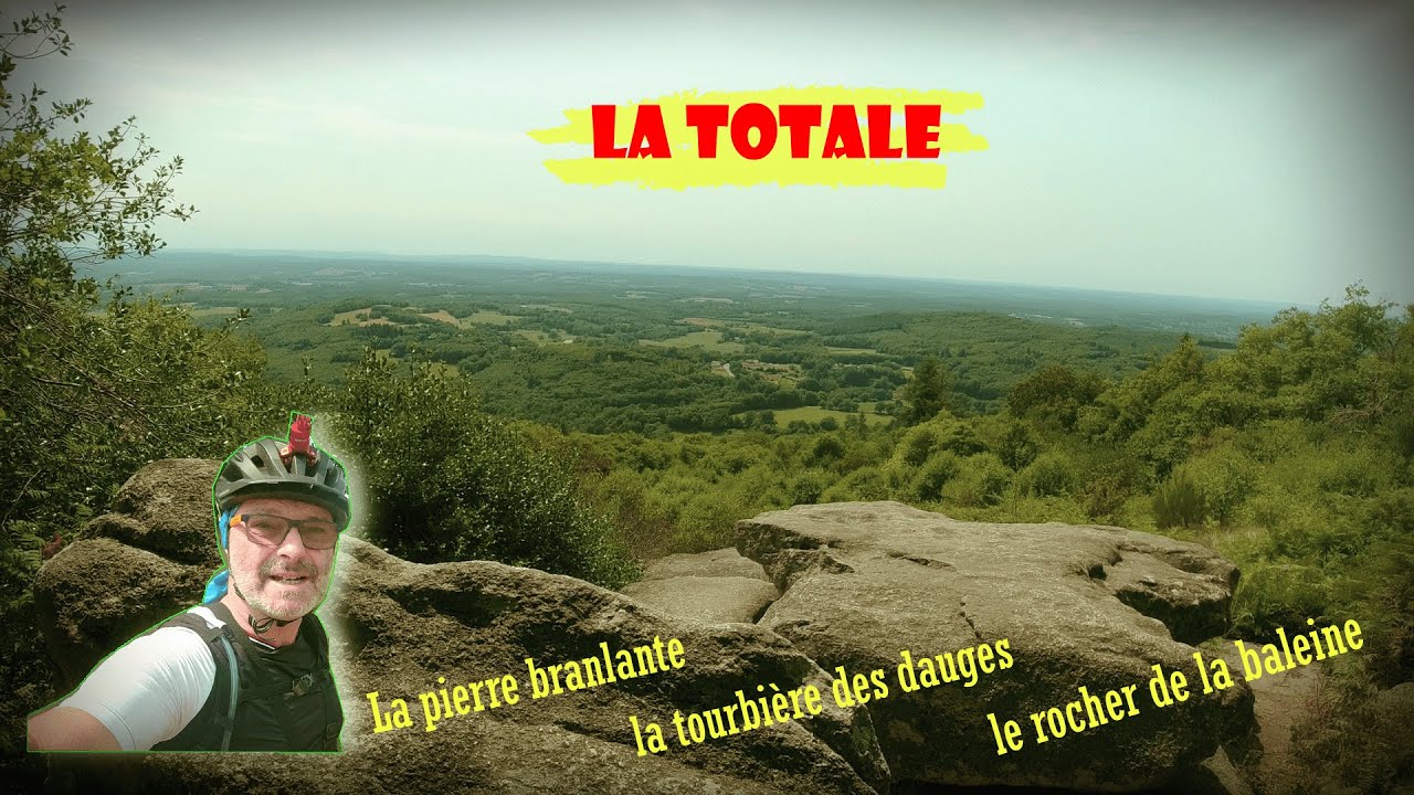 Rando 🚵‍♂️ vttae : La pierre branlante. #LesRandonnéesDuBuveurDEau