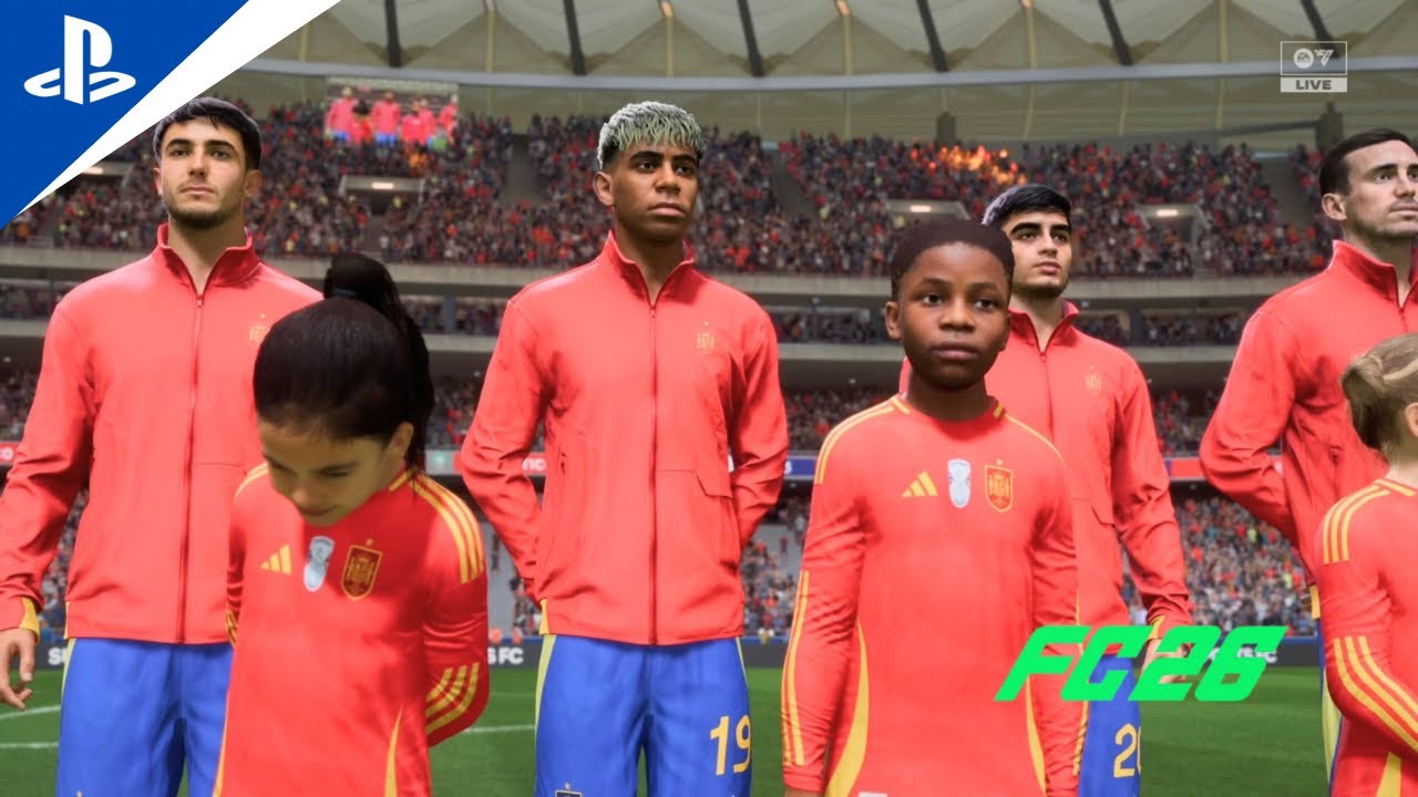 FC26 | Spain vs Morocco | A solid performance from La Roja | PS5