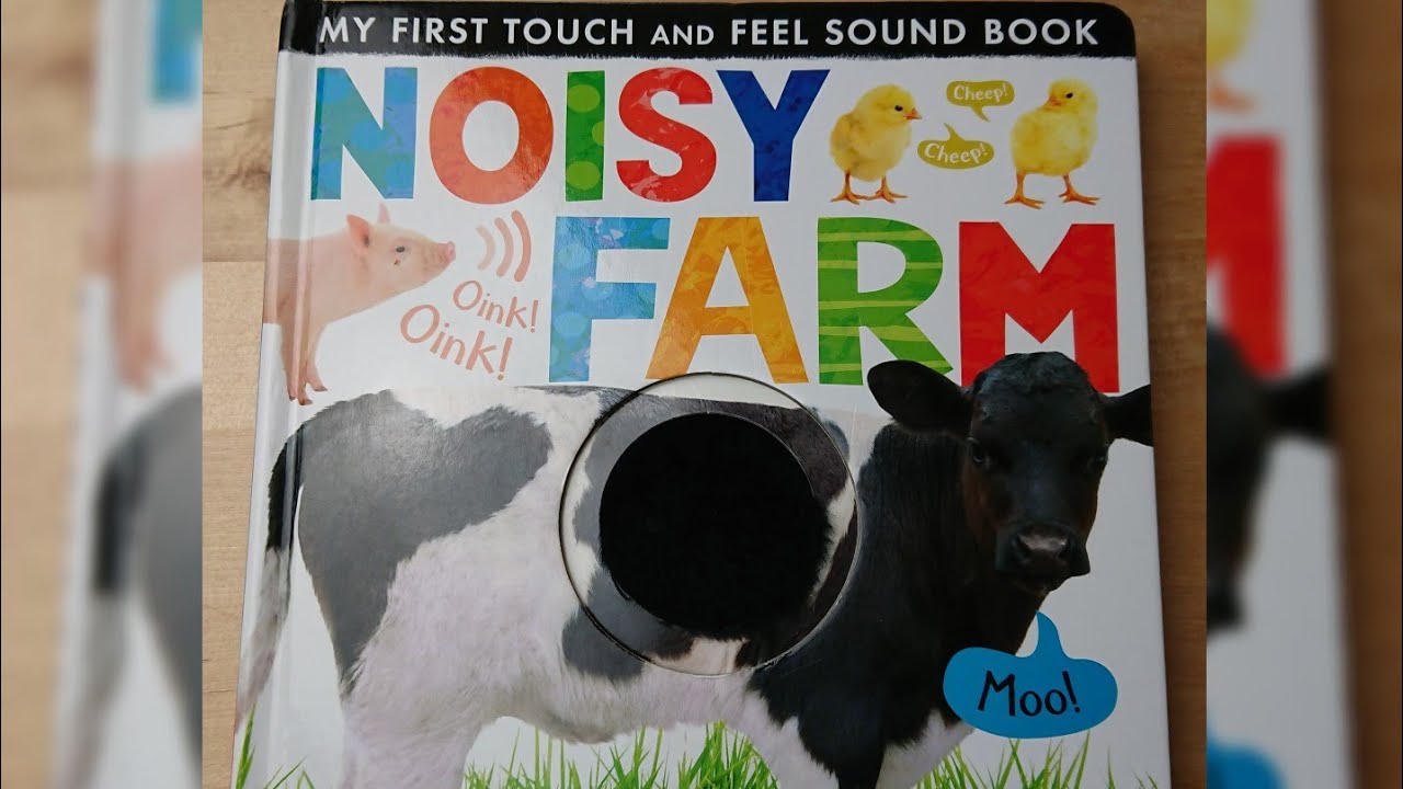 🐄🐓🐣🐎🐖🐑Noisy Farm My first Touch and Feel Sound Book