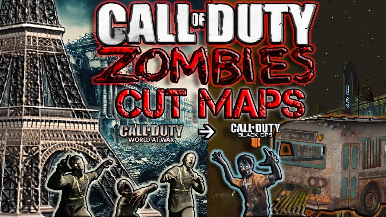 All Of Call Of Duty Zombies Cut Maps...