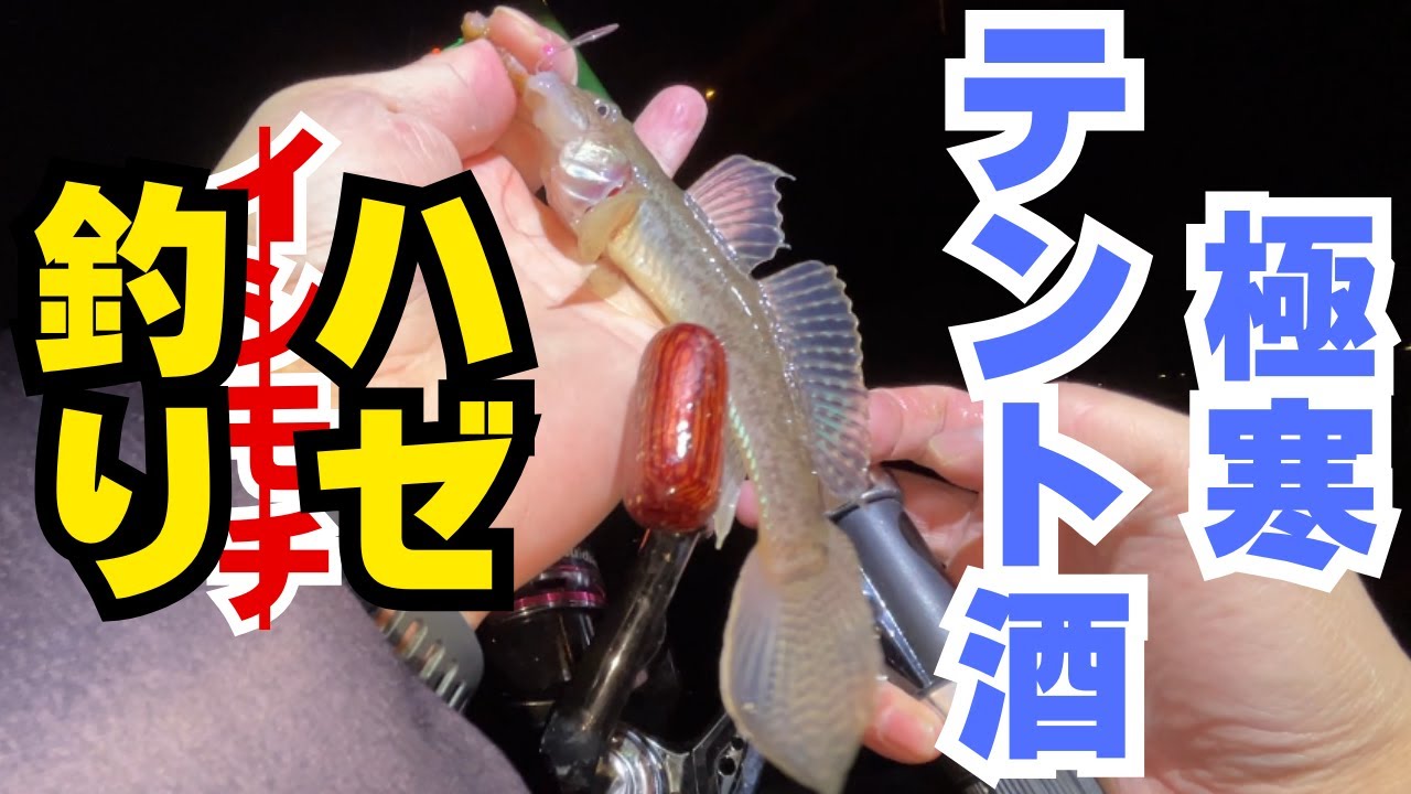 【冬の荒川】寒すぎてビニールハウス設営。ビールとワインと、時々ハゼ。河原で過ごす最高の休日。