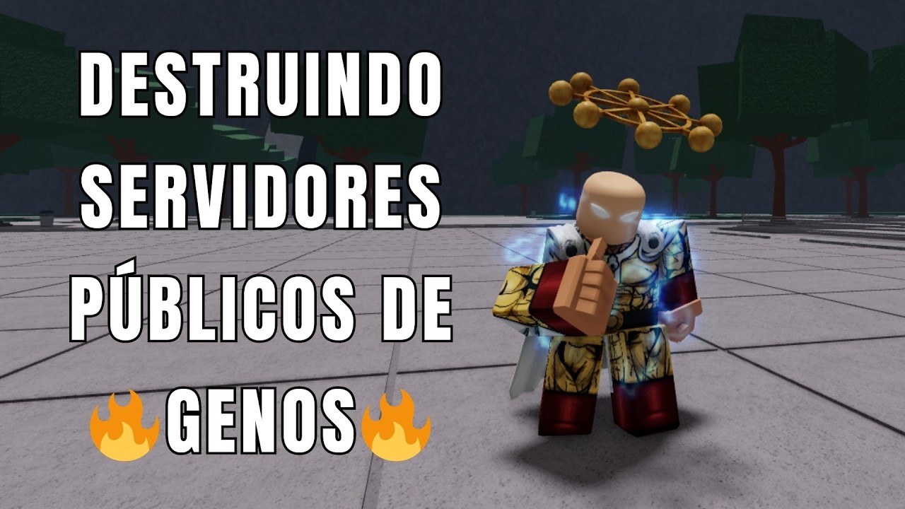 DESTRUINDO SERVIDORES PÚBLICOS de GENOS! The Strongest Battlegrounds