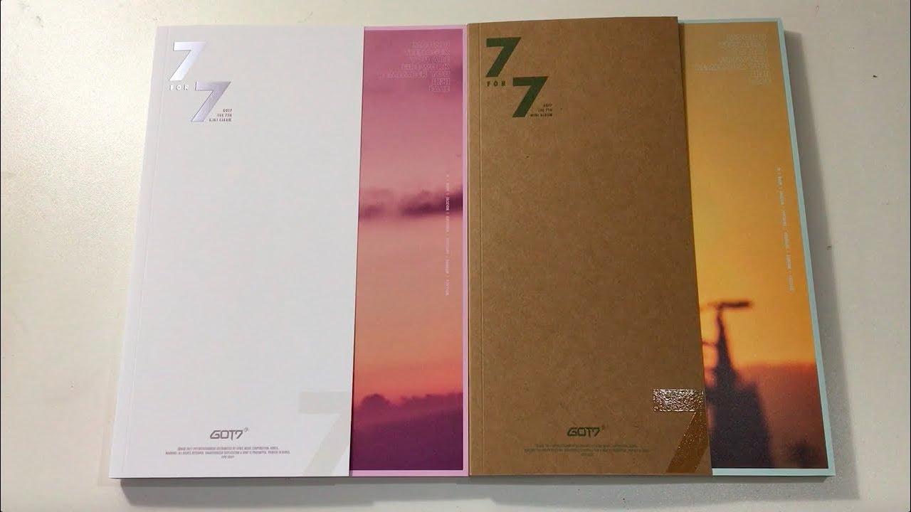 ♡Unboxing GOT7 갓세븐 7th Mini Album 7 for 7 세븐 포 세븐 (Magic Hour & Golden Hour Ver.)♡