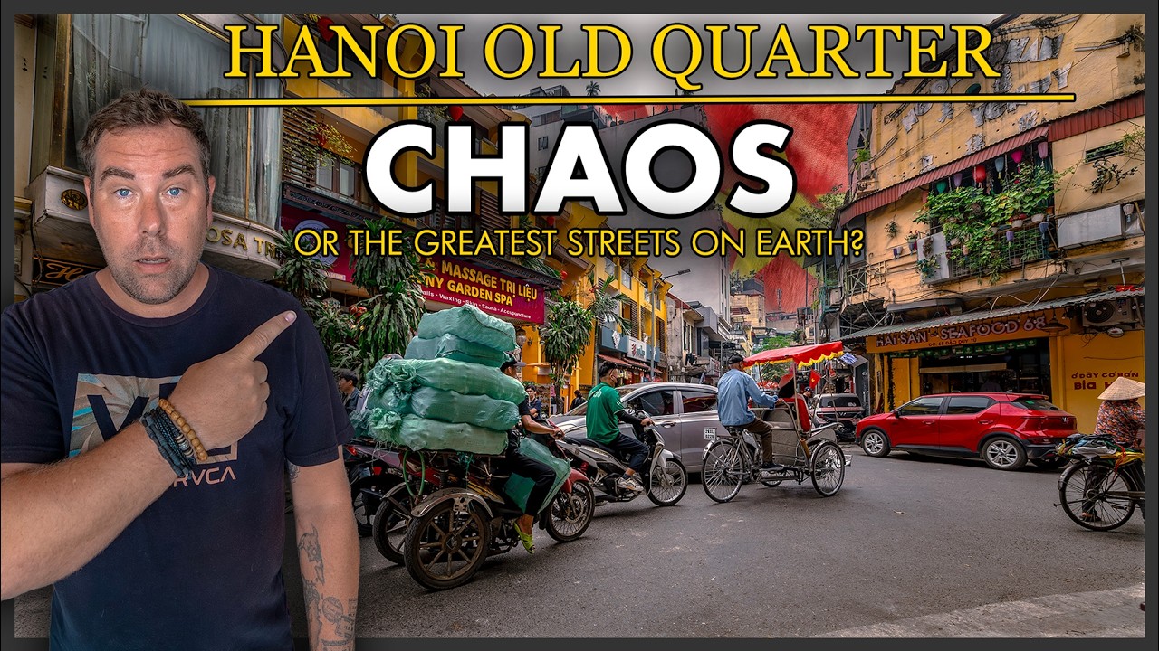 Is Hanoi's Old Quarter REALLY the Most CHAOTIC Place on Earth?