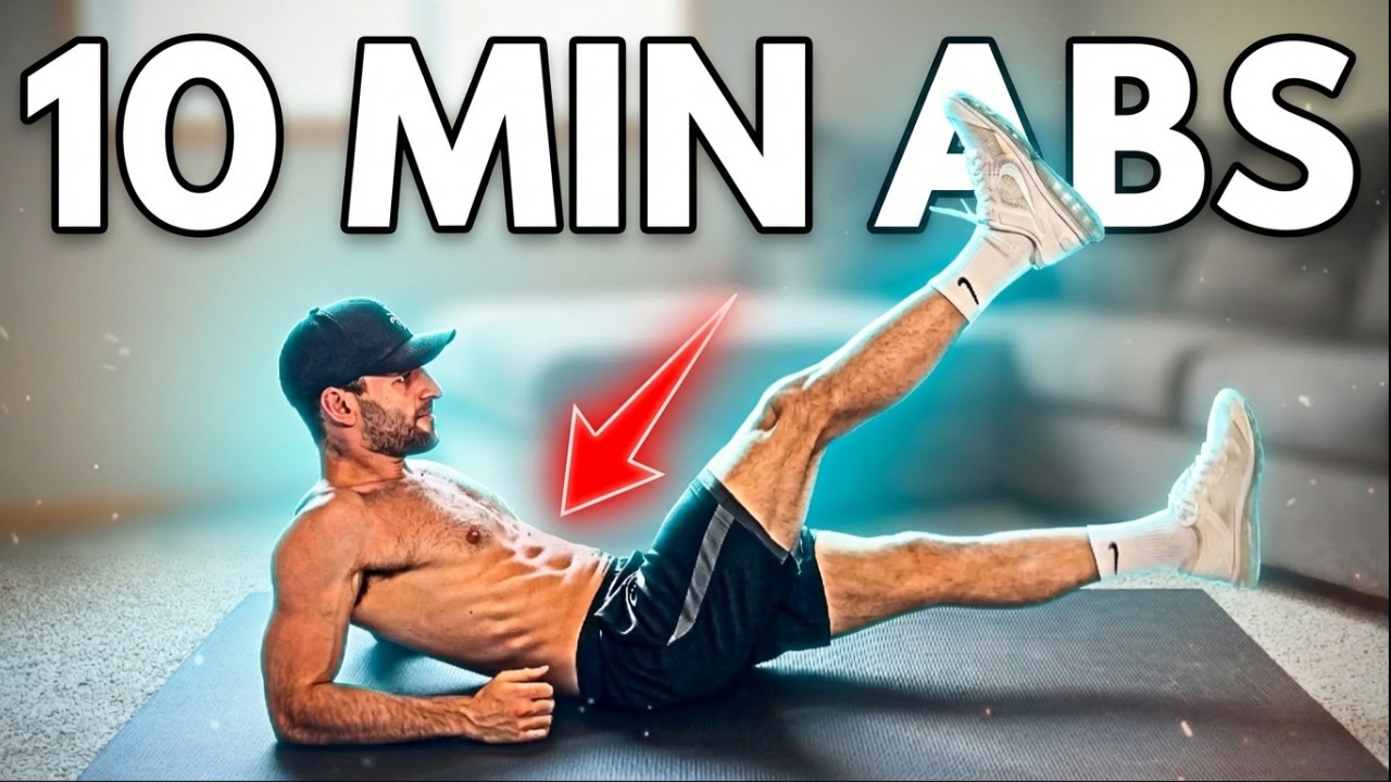 10 Minute Ab Workout at Home | No Equipment Six Pack Abs Routine
