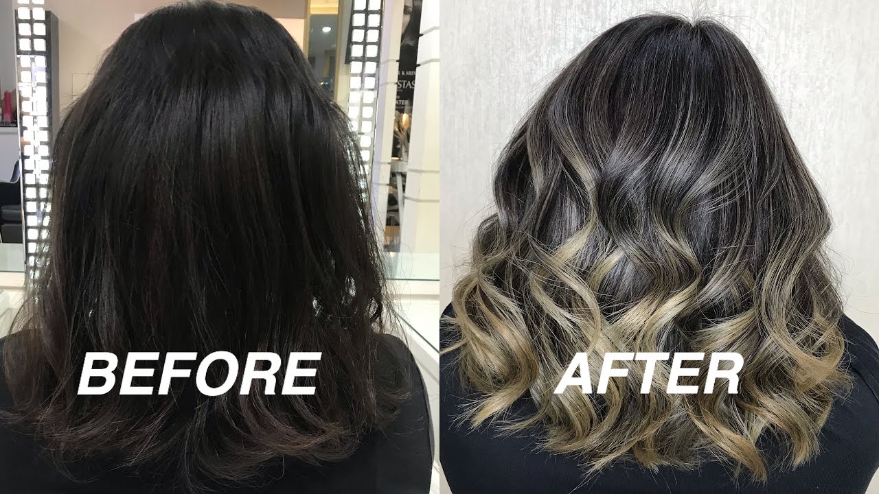 [ semoky hair ] smoky beige hair color