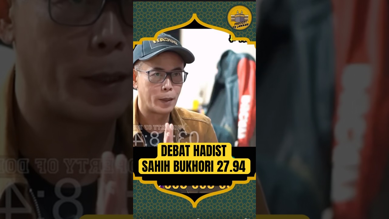 DEBAT HADIS SHAIH BUKHORI 27.94‼️KOH DONDY TAN #debat #debatislamkristen #dondytan