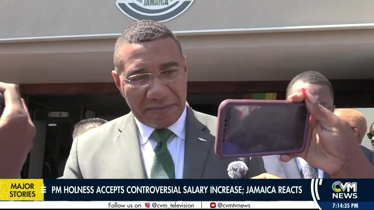 Prime Minister Andrew Holness Takes Pay Hike  |  Feb. 23, 2025  | @CVMTVNews