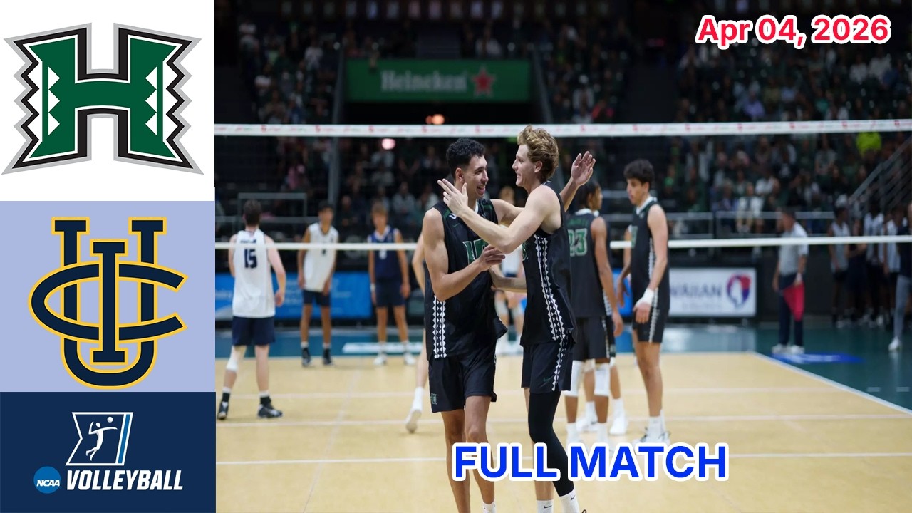 Hawai'i vs UC Irvine FULL MATCH | April 04, 2026 | NCAA Men's Volleyball 2026 Today
