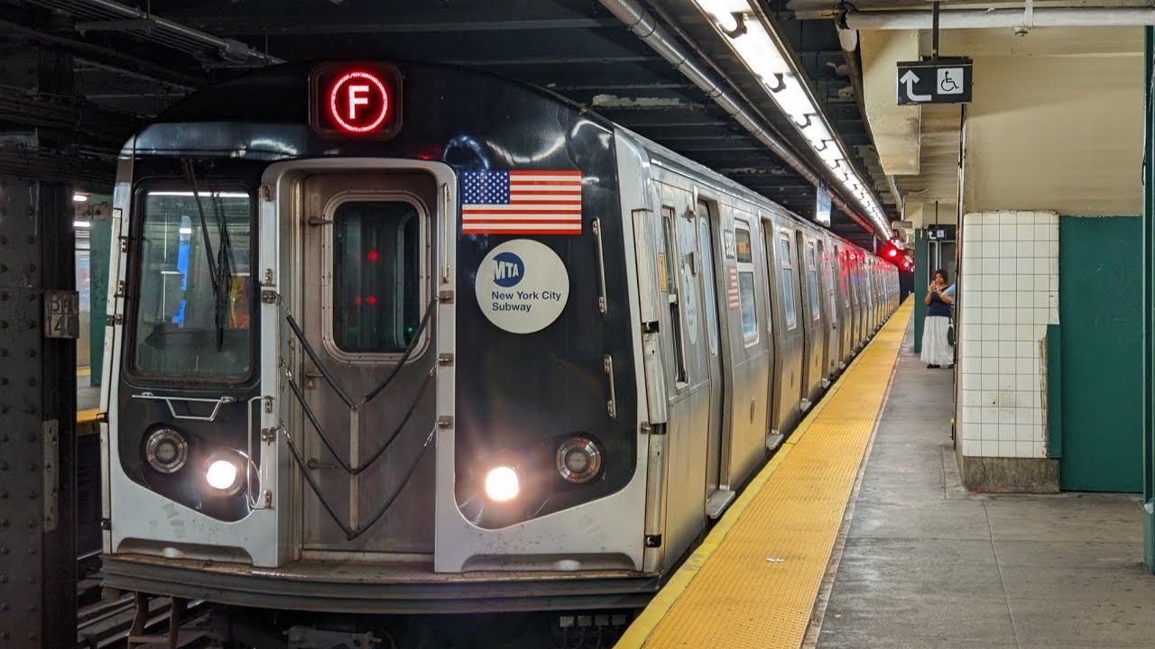 NYC Subway Rare: R160 5 Car OPTO Operations on the F Line from Church Av to Coney Island (7/15/23)