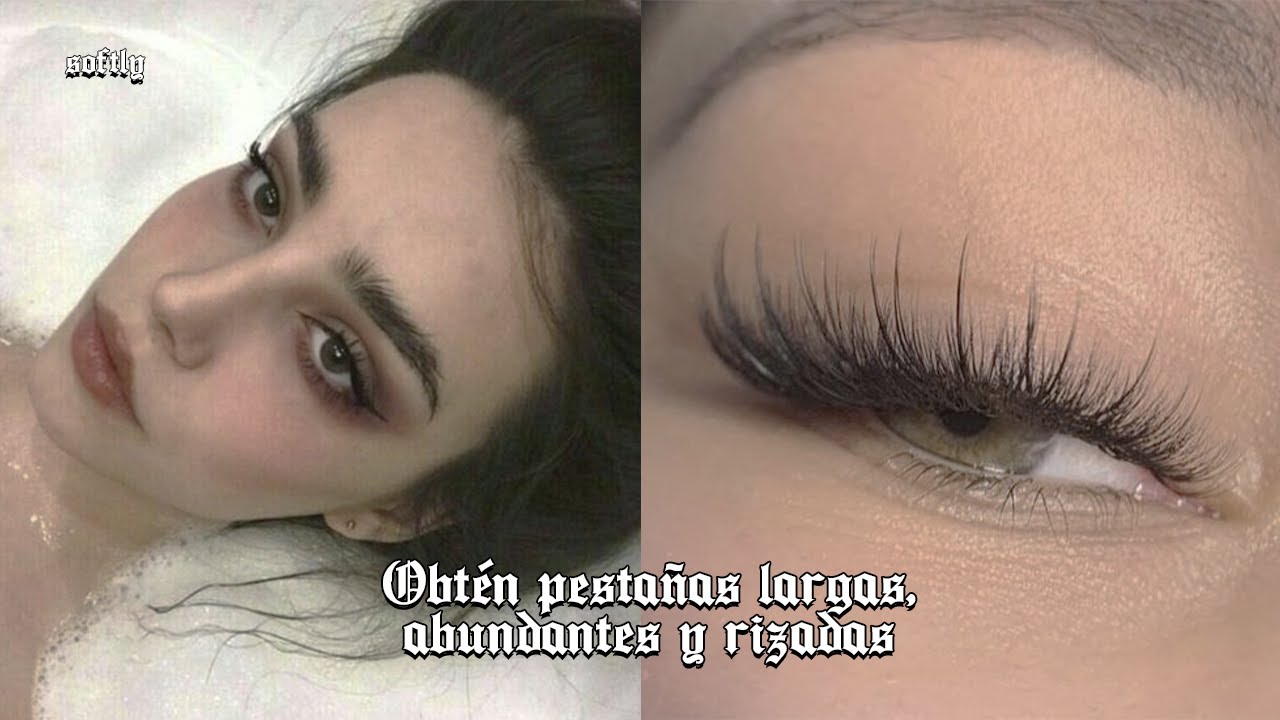 TIPS para TENER PESTAÑAS LARGAS, ABUNDANTES Y RIZADAS (paso a paso)💗 *SIN USAR ACEITES*💯👻 | softly