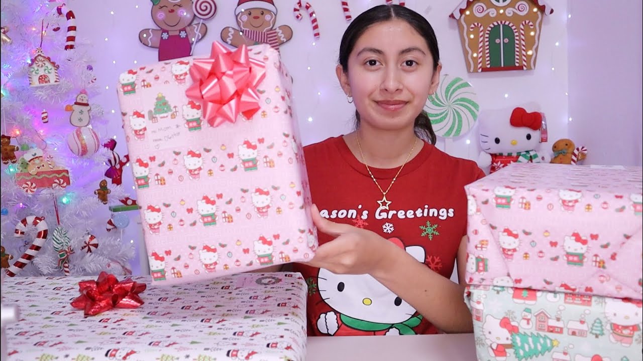 ASMR~Wrapping Christmas Gifts!! 💖
