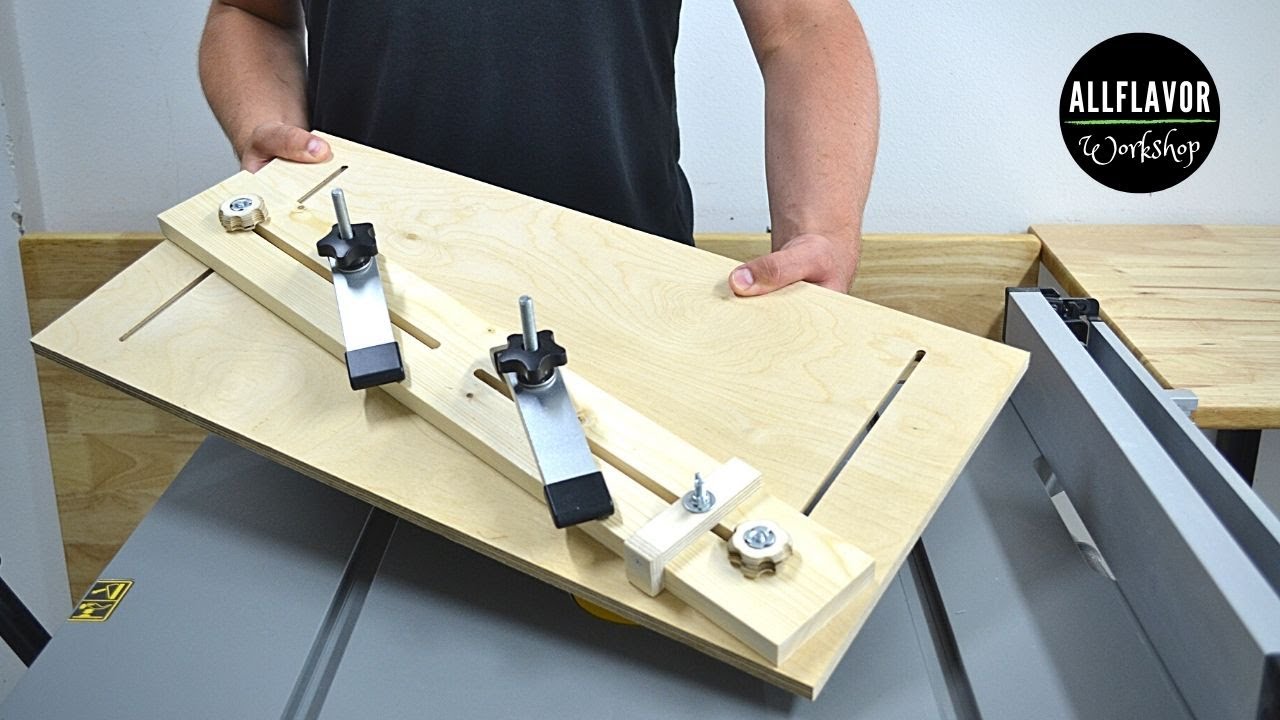 Taper Jig for a Table Saw | Jointer Jig