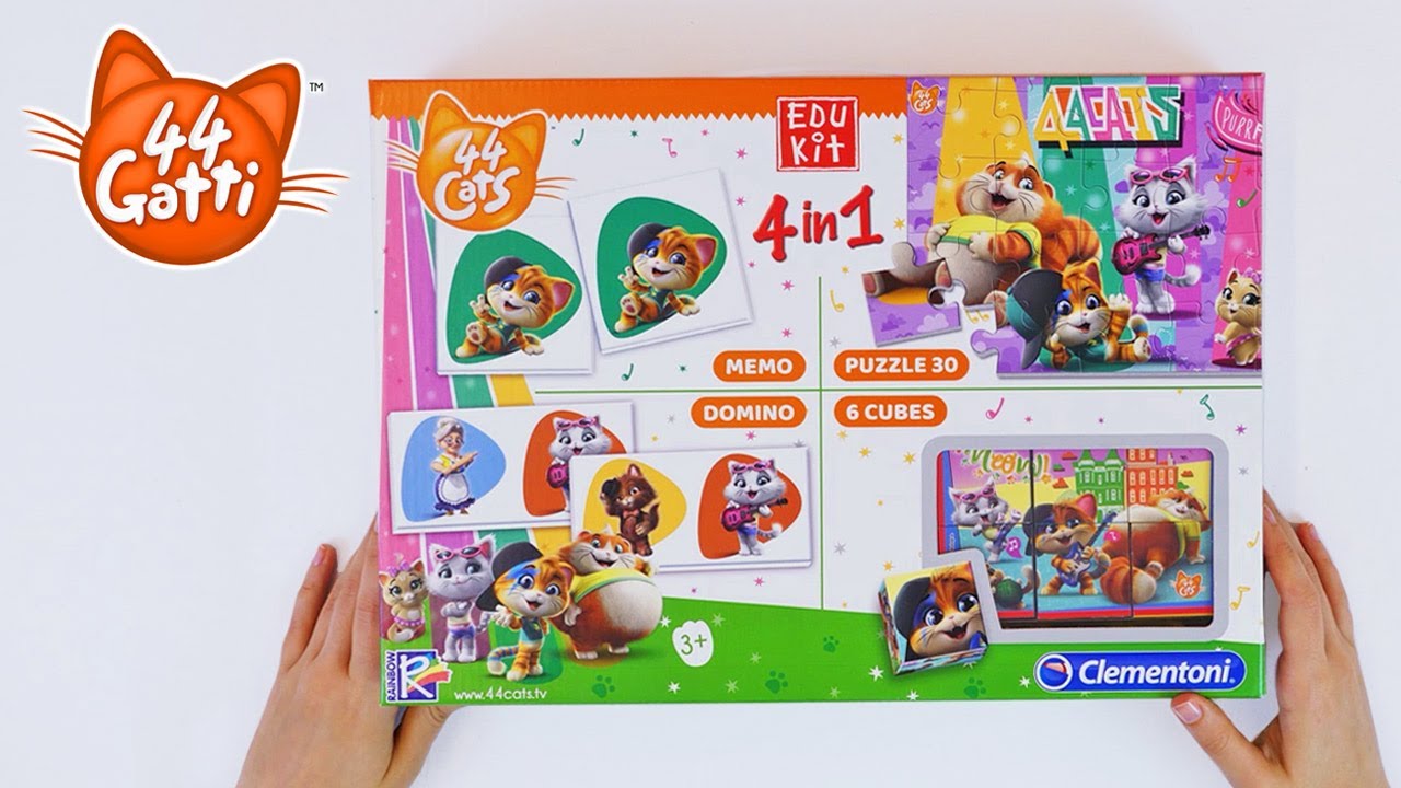 @44GattiIT | Giochiamo insieme con Edukit 4 in 1 di Clementoni!
