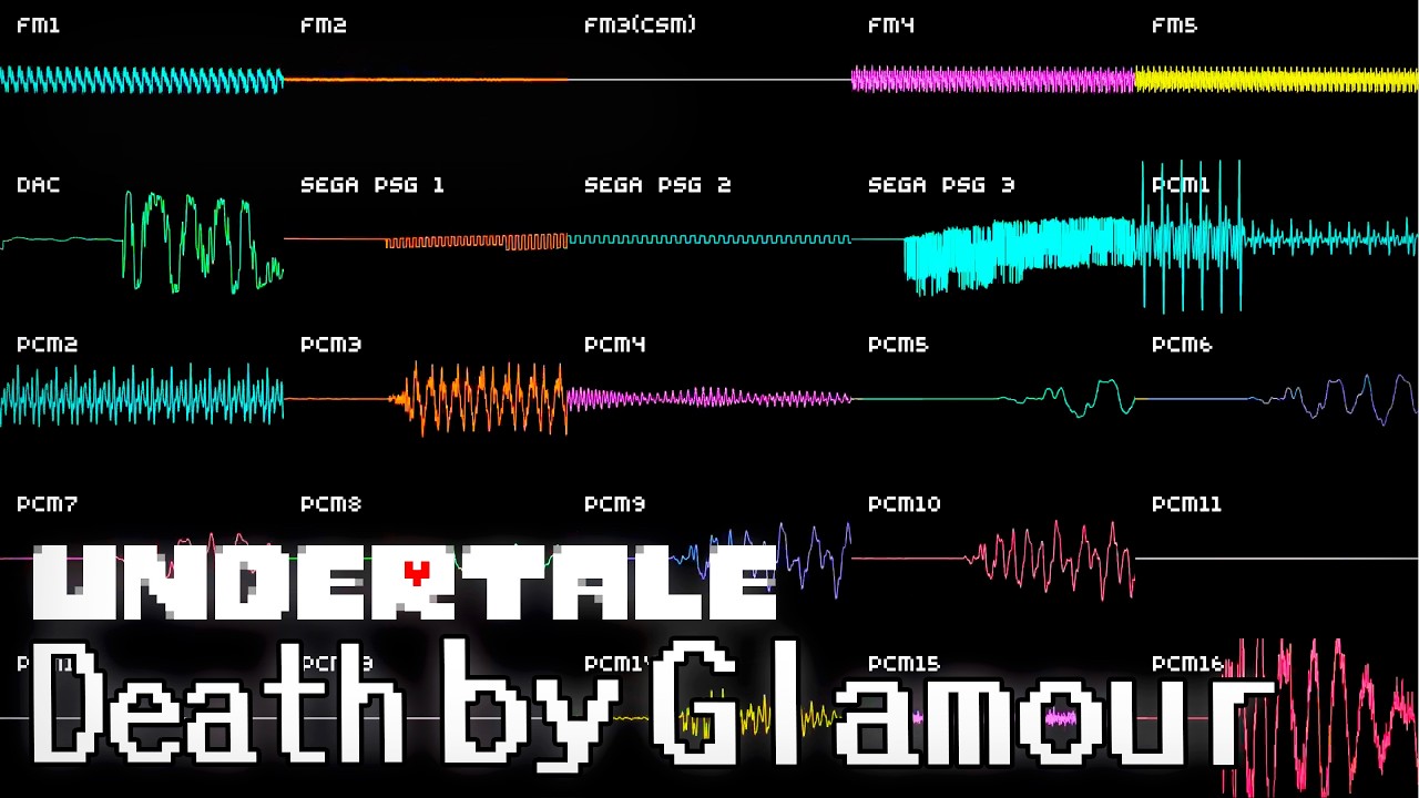 Undertale - Death by Glamour (Sega Genesis/Mega Drive + CSM | Capcom QSound)