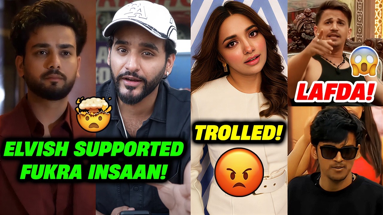 Elvish Yadav Supported FUKRA INSAAN And Trolled Jiya | Reply To Maxtern And Prince | Arjit Singh