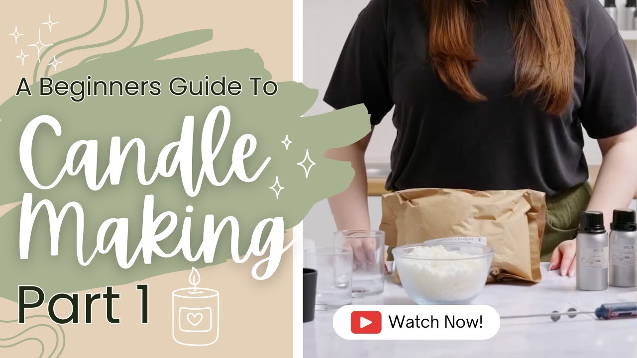 🎥 Beginner&rsquo;s Guide to Candle Making | Step-by-Step Tutorial 🕯️