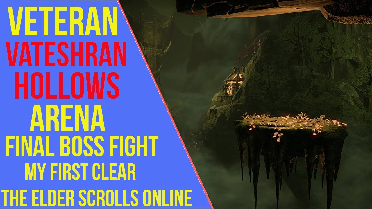 Veteran Vateshran Hollows Solo Arena - Final Boss Fight - Magicka Sorcerer | My First Clear