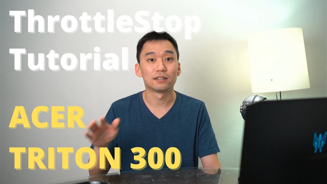 ThrottleStop Tutorial for Triton 300 | Get better temps and performance for your gaming laptop