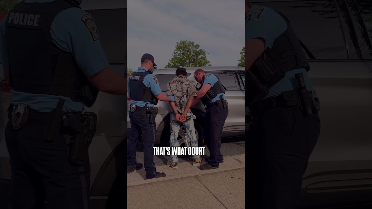 Keep it Human: Police Detain a Grand Larceny Suspect #policework #princewilliamcountypolice