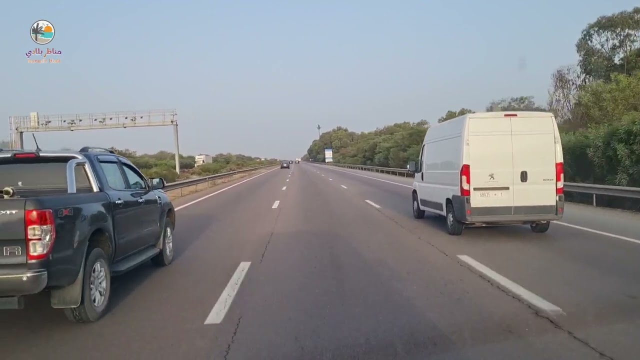 طريق السيار الصخيرات بوزنيقة خالية من السيارات 🚙🛻🚚🚌🇲🇦🇲🇦👍